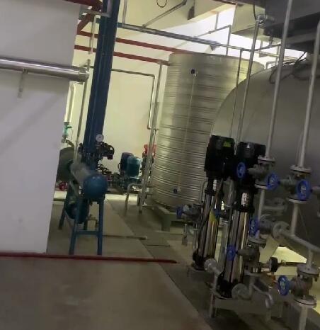 食品加工企業(yè)10噸鍋爐出租蒸汽現(xiàn)場(chǎng)