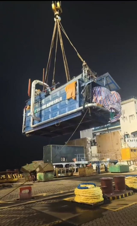 廣船國際集團有限公司過熱蒸汽供應現(xiàn)場